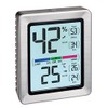 TFA Dostmann 30.5047.54 Exacto Digital Thermo-Hygrometer, Highly Accurate with Precision