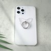 [2 Pack] Transparent Diamond Setting Cell Phone Ring Holder Stand,360