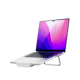 UGREEN Laptop Stand Stainless Steel Laptop Holder Table Laptop Stand Adjustable Notebook Holder Laptop Stand Compatible with 12 to 15.6 Inch Laptops such as MacBook Air, MacBook Pro, X1 Carbon