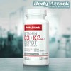 Body Attack Vitamin D3 + K2 Depot, 120 Capsules -