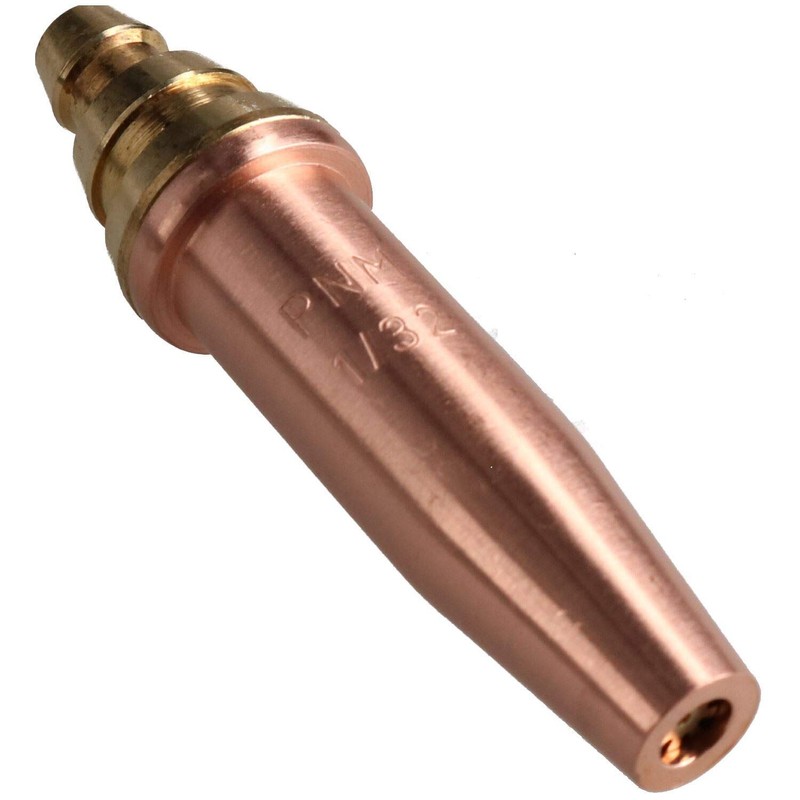PNM Oxy Propane Gas Cutting Nozzle Tip Standard Length 1/32"