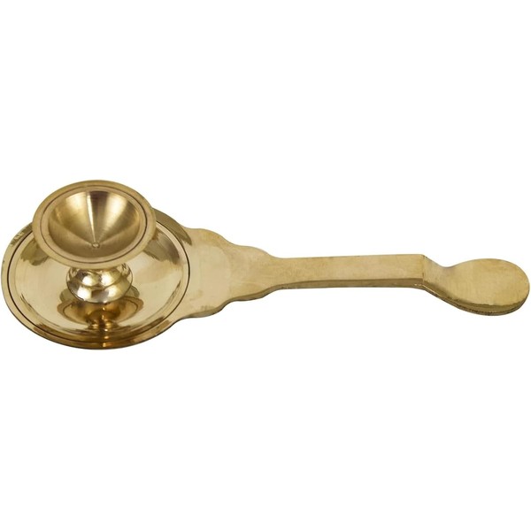 Yuktha Eternals Brass Karpuram Arati Stand for Dhoop Puja |