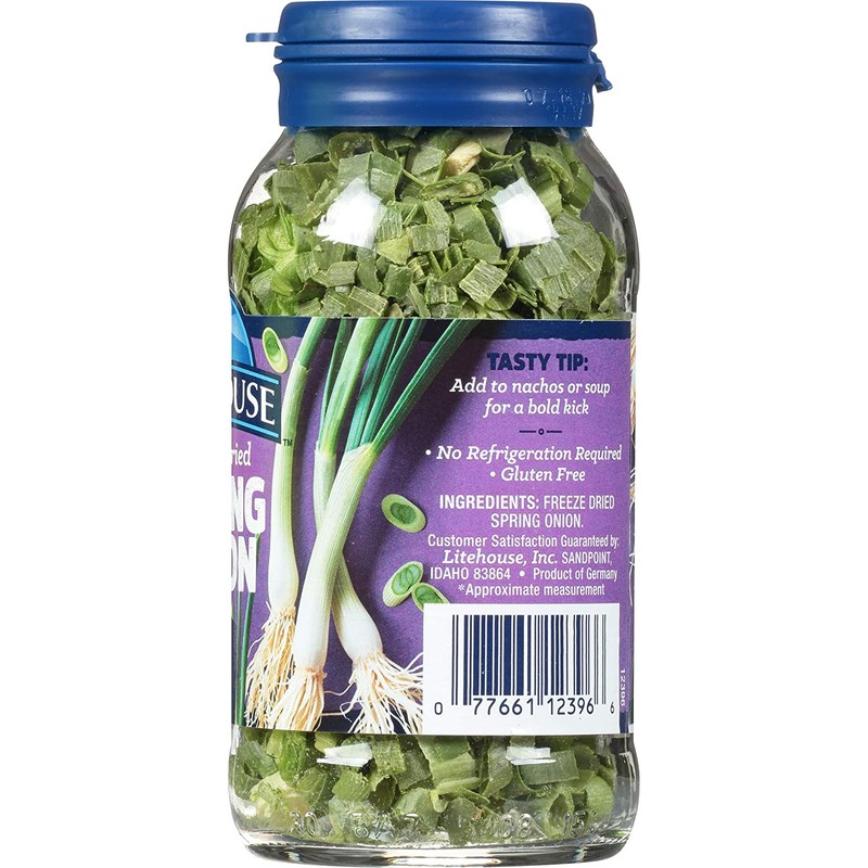 Litehouse Freeze Dried Spring Onion, 0.22 Ounce, 6-Pack