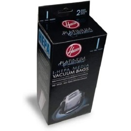 Hoover 4 Hoover Platinum Collection Type I HEPA Media Vacuum Bags AH10005