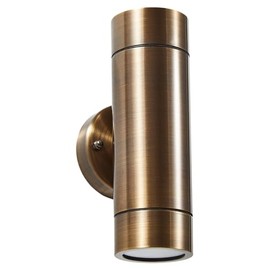 Zink ZN-41102-BRNZ BRAC Double Spot Light, IP54, Bronze