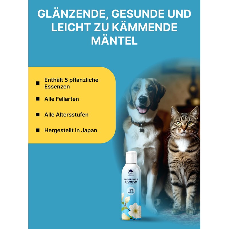 Japan Premium Pet Cat & Dog Shampoo Sensitive Dog Shampoo