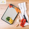 Stainless Steel Cutting Board For Kitchen Reversible 304 Metal &