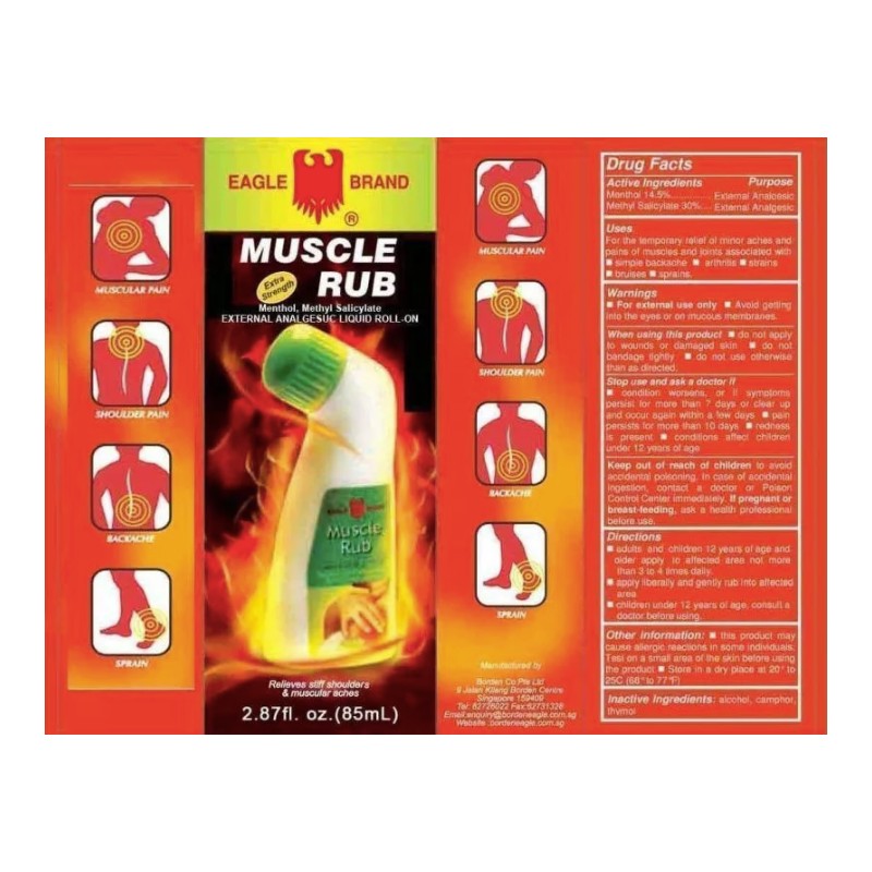Eagle Brand Muscle Rub Relieves Stiff Shoulders & Muscular Aches
