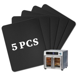 5 PCS Teflon Mats Oven Liner for Emeril Lagasse 26 QT French Door 360 Air Fryer