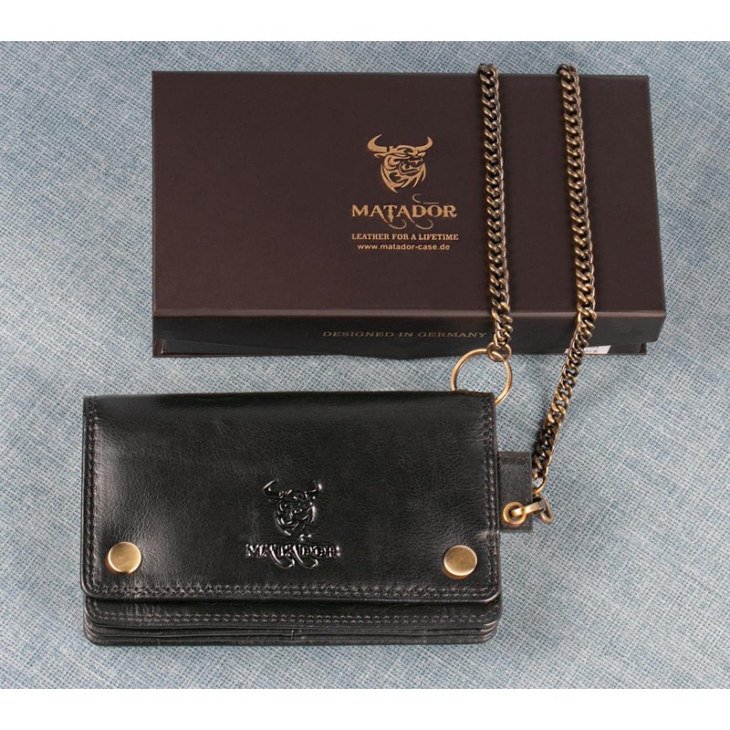 MATADOR Biker with Chain 3703, black, Vintage