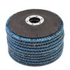 munirater 10 Pack Zirconia Flap Discs 4-1/2 for Angle Grinder
