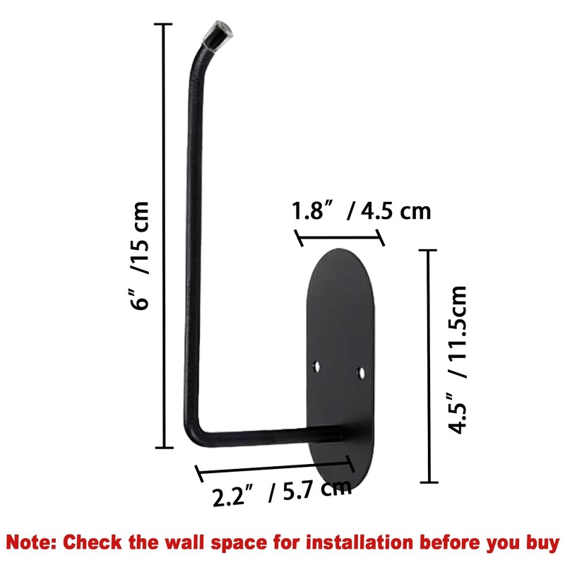 2 pcs Curtain tiebacks Hooks Screw-in, Curtain holdbacks Wall Mounted,