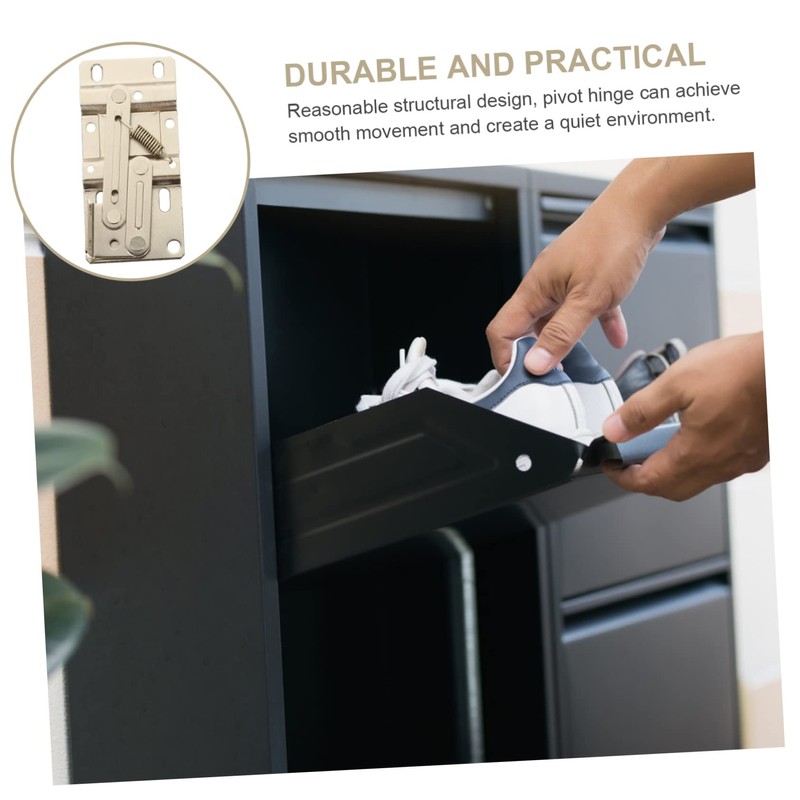 SEWACC 2pcs Tip Out Tray Hinges Durable Self Closing Pivot