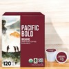 Organic Dark Roast Coffee Pods Compatible with Single Serve Machines,