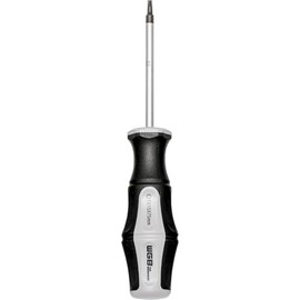 WGB Schraubendreher Torx - Schraubenzieher TX15 Klingenlänge 75mm mit 2K-Griff, Stahl