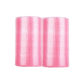Bubble Cushioning Wrap Rolls 2-Pack,Easy to Tear Small Bubble Thicker & Durable for Packing Delivering & Moving Perforated every 12in 12 Inchx72 Feet Total (red),MR011902