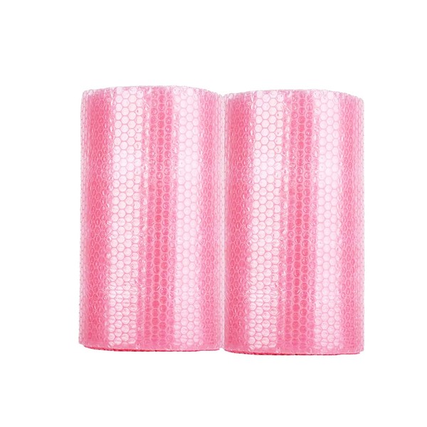 Bubble Cushioning Wrap Rolls 2-Pack,Easy to Tear Small Bubble Thicker