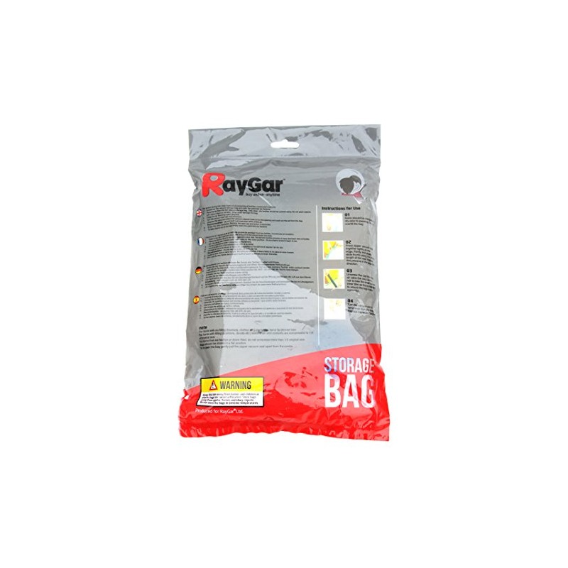 RayGar 6 Bags Pack Vacuum Compressed Storage Saving Bags Clothing,