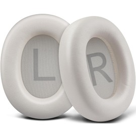 SOULWIT Replacement Ear Pads for TOZO HT2/HT 2 Headphones with Softer Protein Leather and Noise Isolation Foam