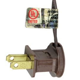 Northlight 2' x 8' Clear LED Tree Trunk Wrap Net Style Christmas Lights - Brown Wire