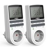 ANSMANN Digital Weekly Timer AES4 (Pack of 2), Electric Timer