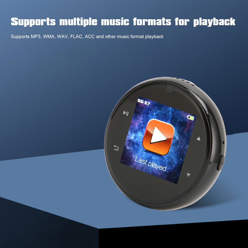 MP3 Player Bluetooth 4.2 HiFi Lossless Sound Quality Touch Button