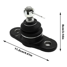 DUZFOREI 517601G000 2 Pcs Front Lower Ball Joints, Replacement for Hyundai Accent L4 1.6L 2007-2011, Replacement for Kia Rio/Rio5 L4 1.6L 2006-2011 Model, Replaces 517601G001