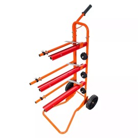 Unbranded Portable Slimline Masking Paper Machine Dispenser -Stand Holds Multiple Rolls