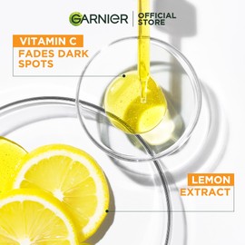 Garnier Light Complete Brightening Serum Mask - For Dull Skin with Dark Spots (Sheet Mask, Face Mask, Facial Mask)