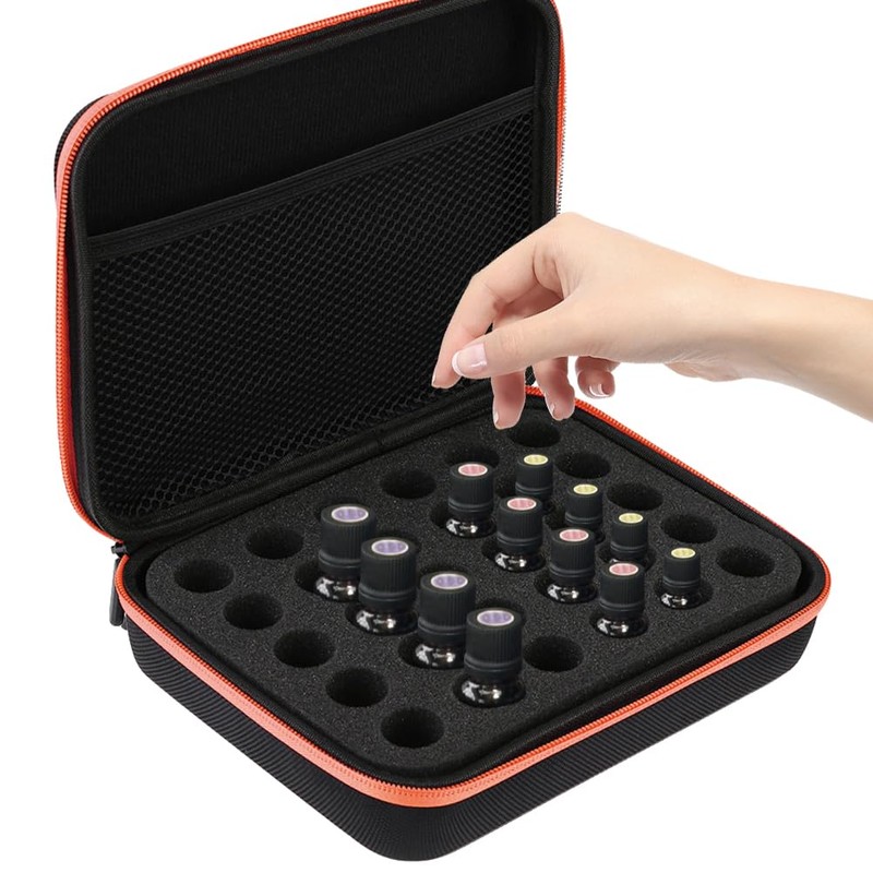 Joyzan Essential Oil Carrying Case, Holds 30 Rollers Bottles Storage