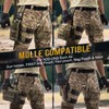 OneTigris Mini Molle Panel for Tools, Drop Leg Platform Minimalist