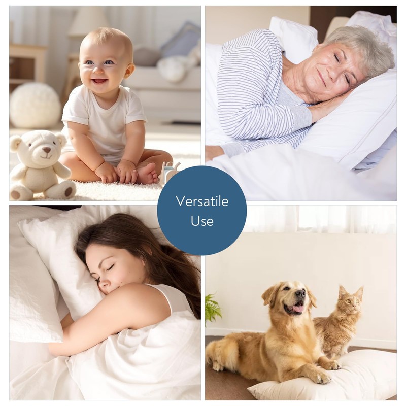 Washable Incontinence Bed Pads, Reusable Underpads for Kids, Adults, Elderly,