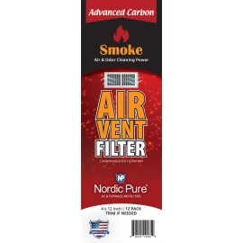 Nordic Pure Smoke Odor Reducing Advanced Carbon Air Ven
