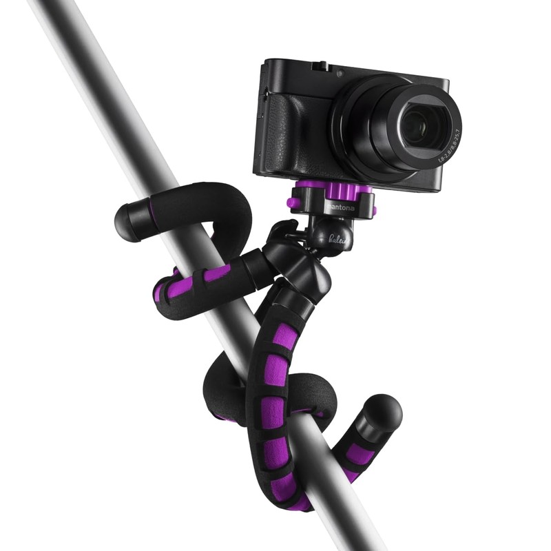 Mantona Kaleido Flex Photo/Tabletop Travel Tripod with Ball Head with