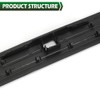 LQI Tailgate Flexible Step Trim Molding & Release Button Compatible