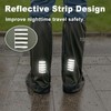Waterproof Shoe Covers For Rain，Rain Boot Covers With Zipper,Galoshes Shoe