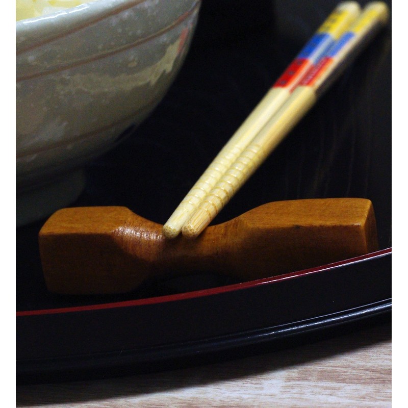 Aoba 227434 Chopsticks, Dishwasher-Safe, Natural Bamboo, Vehicle Chopsticks, 7.1 inches