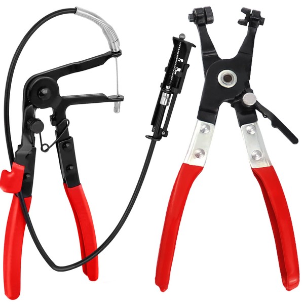 CHRI Hose Clamp Pliers Set, Hose Clamp Pliers with Straight