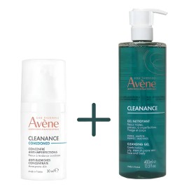 Avene Gel Limpiador Cleanace400ml + Cleanance Comedomed 30ml