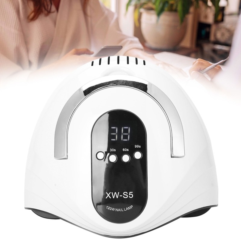 UV Nail Gel Polish Light Dryer Portable Intelligent Sensor Manicure