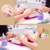 Celulosa para Uñas sin Pelusa, 200Pcs Almohadillas para Limpiar Uñas,