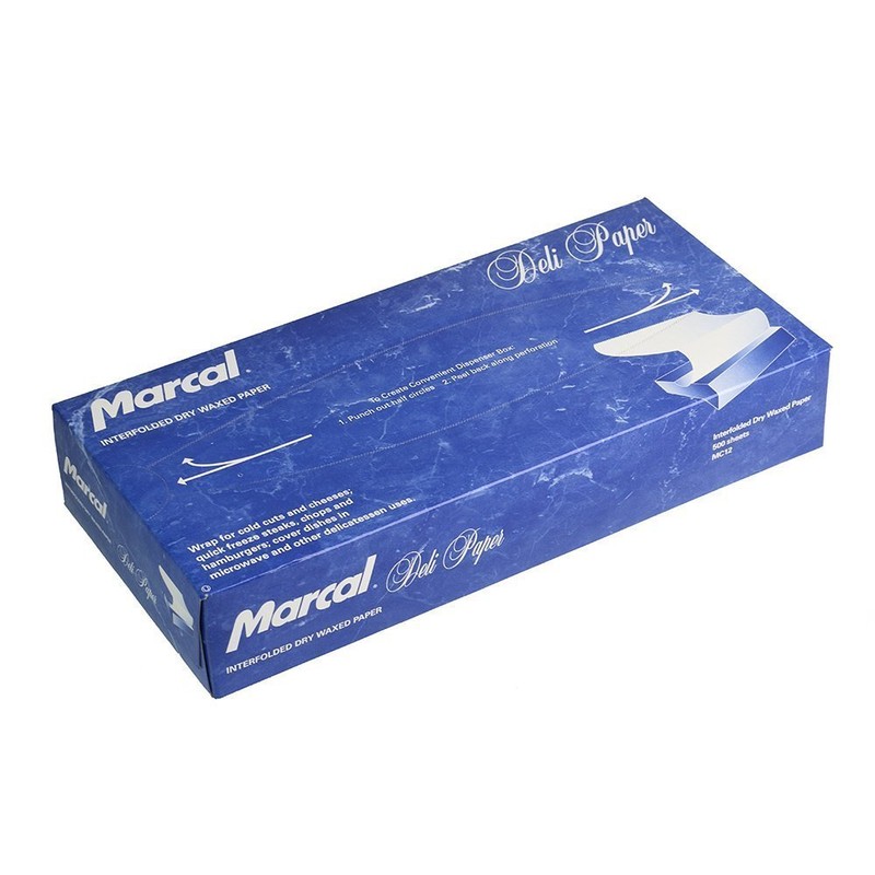 Marcal Wax Paper MC12 Master Size. 12 Inch by 10.75