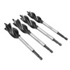4Pcs Auger Bits Wood Cutting Hole Saw Reaming Twist Drill