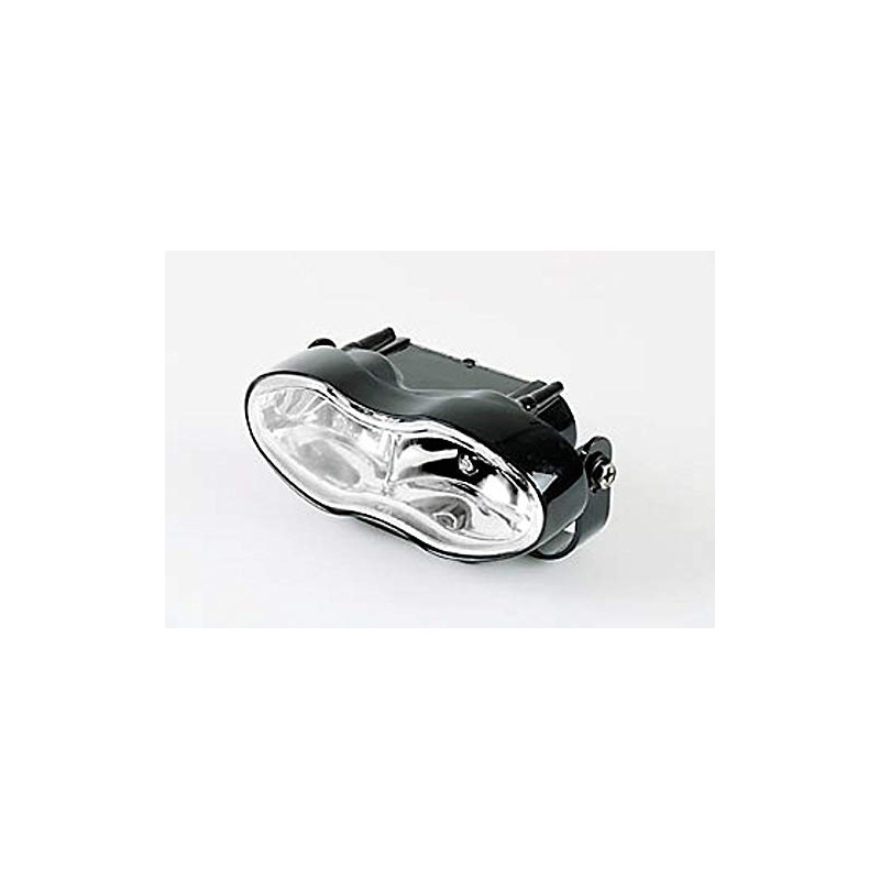 Shin Yo Fern- und Nebelscheinw., schwarz, oval, Glas klar