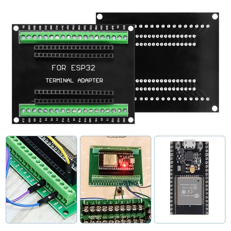 APKLVSR Pack of 3 ESP32 Breakout Board GPIO 1 in