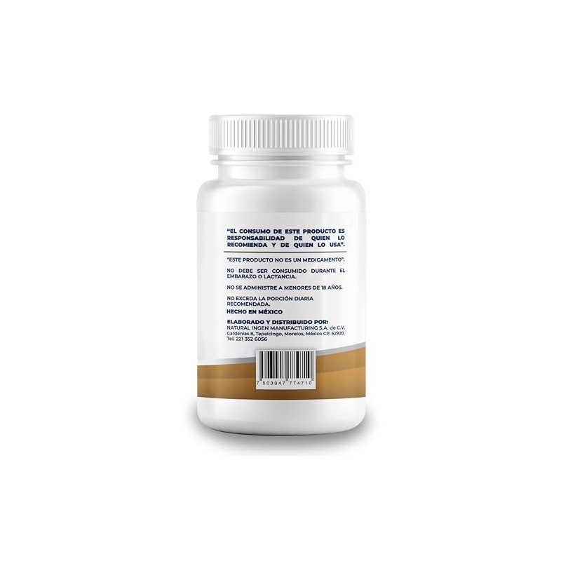 Naima Shiitake 100 Cápsulas Suplemento Alimenticio Puro Ingredientes Naturales Aditivos