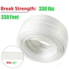 Plastic Packaging Banding Strapping Kit, 330' x 1/2'' Polypropylene Straps