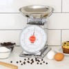 Escali DS115B Mercado Retro Classic Mechanical Dial Stainless Steel Scale,