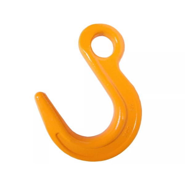 X100 5/8" Eye Foundry Casting Trunnion Hook X100 Forged Orange