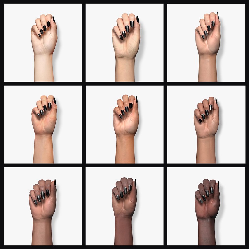 Sally Hansen Hard as Nails, Black Heart, Long Lasting, Chip